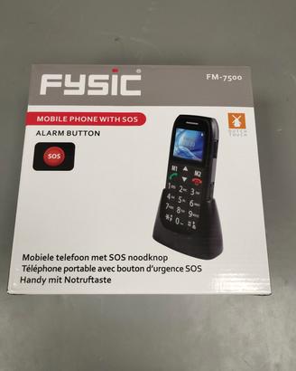 TELEFONO CELLULARE SOS PER ANZIANI NUOVO FYSIC