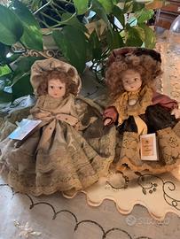 "Bambole in porcellana Capodimonte