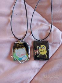 collane Adventure time fatte a mano