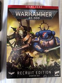 Warhammer 40000 starter set recruit edition nuovo