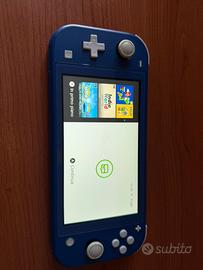 Nintendo switch lite con giochi