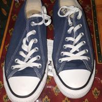 scarpe converse blu 