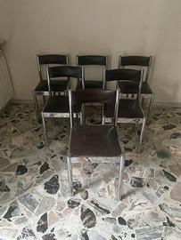 Set sedie anni ‘70 vintage