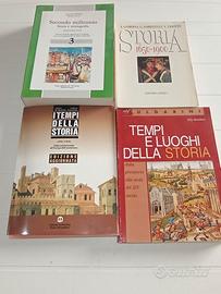 Storia, dalle origini al 900', lotto di 4 volumi.