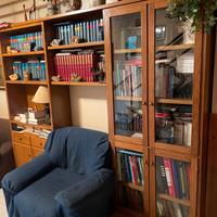 Libreria legno massello