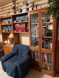 Libreria legno massello