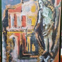 Emanuele Cappello  50x70 olio su cartone
