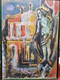 Emanuele Cappello  50x70 olio su cartone