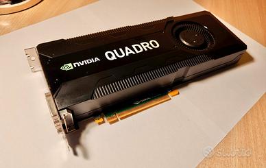 Scheda Video NVIDIA QUADRO K5000