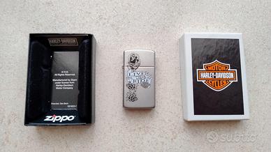 Zippo Harley-Davidson "Live to Ride" - Nuovo, MAI 