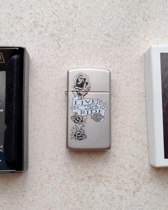 Zippo Harley-Davidson "Live to Ride" - Nuovo, MAI 