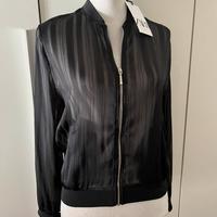 Bomber nero Zara nuovo