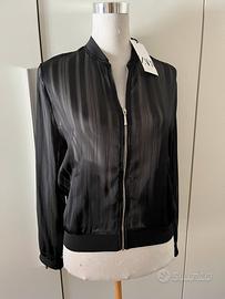 Bomber nero Zara nuovo
