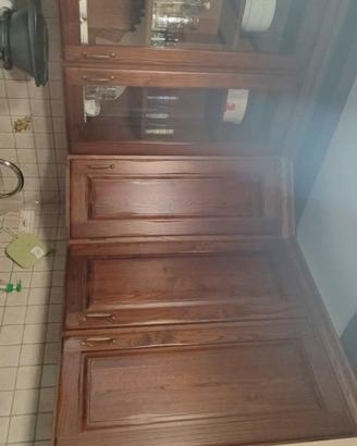 Pensili cucina più scolapiatti