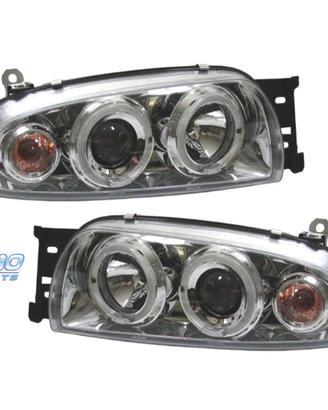 FARI FORD FIESTA 95-99 ANGEL EYES FONDO CROMATO