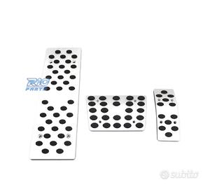 PEDALI PER AUDI S-LINE IN ALLUMINIO LUCIDATO AUTOM