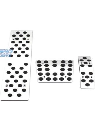 PEDALI PER AUDI S-LINE IN ALLUMINIO LUCIDATO AUTOM