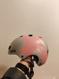 Casco Uvex da bici_skate per bambina 6_8 anni