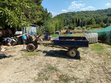 moto agricola motozappa