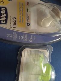 NUOVI Ciucciotti e portaciucciotto