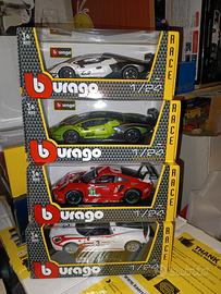 PORSCHE È LAMBORGHINI SCALA 124 BURAGO