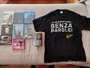 Vasco Rossi Dvd, Blu-ray, t-shirt 