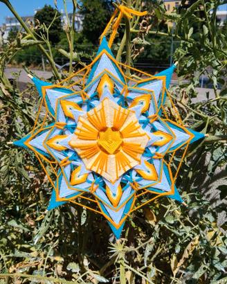 Arazzo decorativo mandala Ojos de dios