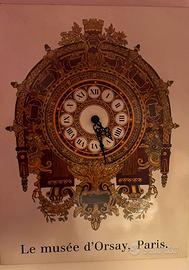 Orologio raffigurante l’orologio du musèe d’Orsay