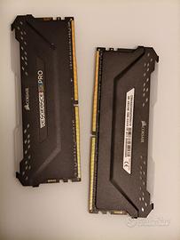 RAM Corsair VENGEANCE RGB PRO SL DDR4 32 GB 2x16 