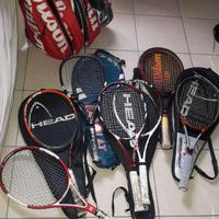 Racchetta da tennis Wilson, Head, Babolat
