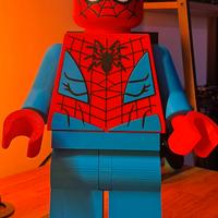 Omino Lego XXL 20cm Spider Man