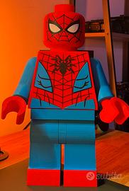 Omino Lego XXL 20cm Spider Man