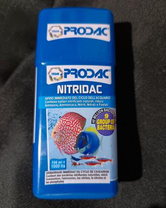 Flacone Batteri Nitridac 100 ml per Acquari