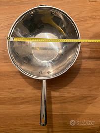 Padellone acciaio nuovo