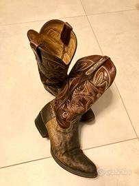 Stivali country CUADRA in Vipera e Cuoio