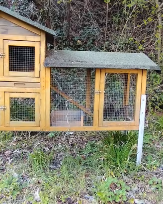 Casetta voliera pollaio