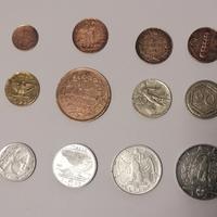 12 Monete Regno d'Italia 