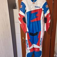 NANKAI Tuta moto da corsa intera 500GP Tg 52