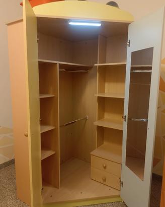 Armadio ad angolo cabina armadio Foppapedretti