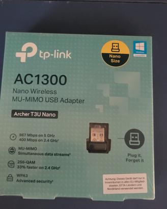 usb wireless tp-link e dispositivo per zanzare 