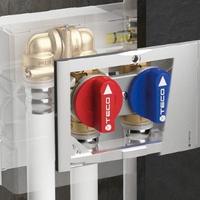 valvola intercettazione da incasso TECO K4