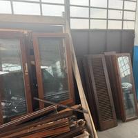 serramenti legno vecchi