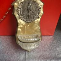 Acquasantiera in madreperla