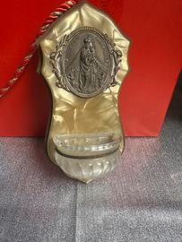 Acquasantiera in madreperla