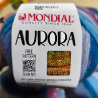 filato aurora mondial 50 grammi 120 metri