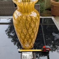 Vaso giallo leopardato