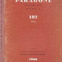 Paragone arte, luglio 1966 n. 197
