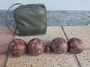 Bocce Vintage in Bachelite con Custodia Originale