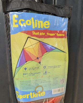 aquilone Stunt Kite "Trigger" Rainbow
