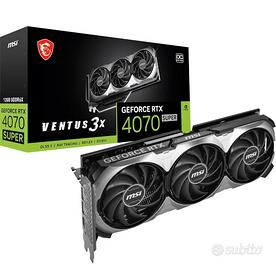 MSI Ventus Ge Force RTX 4070 super 12gb 3x